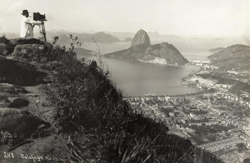 Vista de Botafogo e Pão de Açúcar, Rio de Janeiro - 1910 (circa). Autoria não identificada | © Coleção Pedro Corrêa do Lago / Acervo IMS