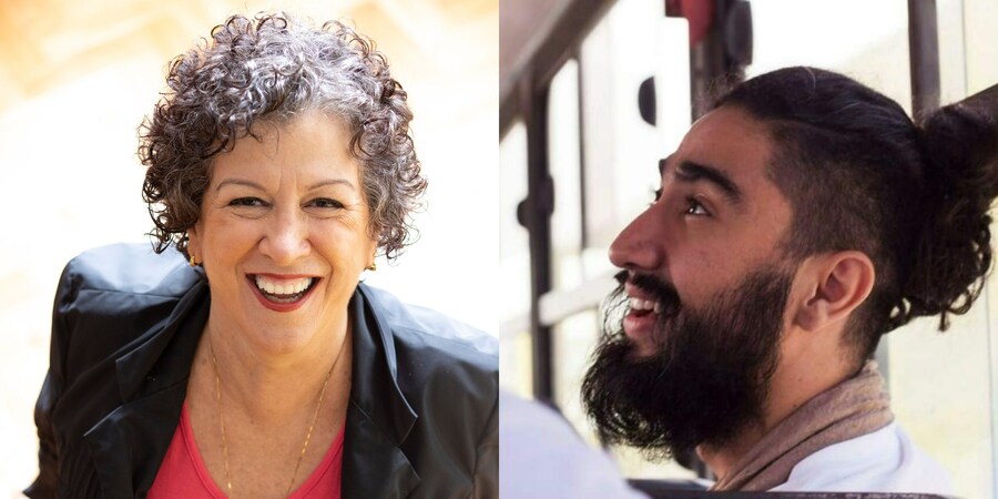 Carla Esmeralda, idealizadora e curadora; Rodrigo Lima, um dos autores convidados Carla Esmeralda, idealizadora e curadora; Rodrigo Lima, um dos autores convidados