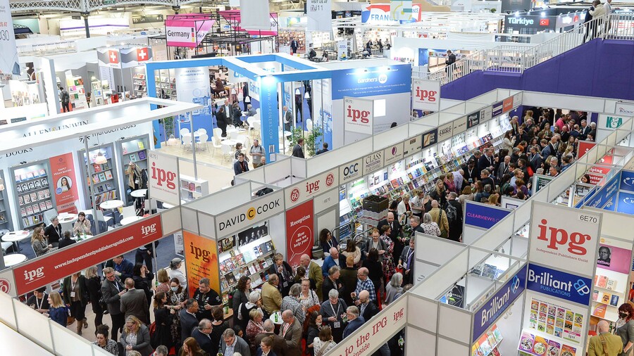 Feira do Livro de Londres 2023 ocorre de 18 a 20 de abril | © LBF Feira do Livro de Londres 2023 ocorre de 18 a 20 de abril | © LBF