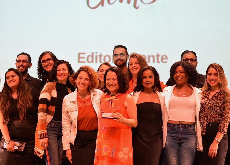 Rosely Boschini e equipe da Editora Gente | © Larissa Caldin / PublishNews