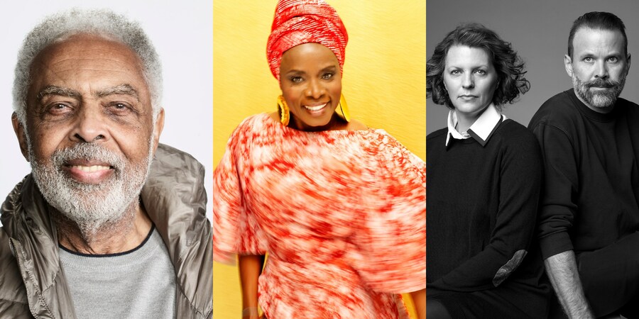 Gilberto Gil, Angélique Kidjo e o casal