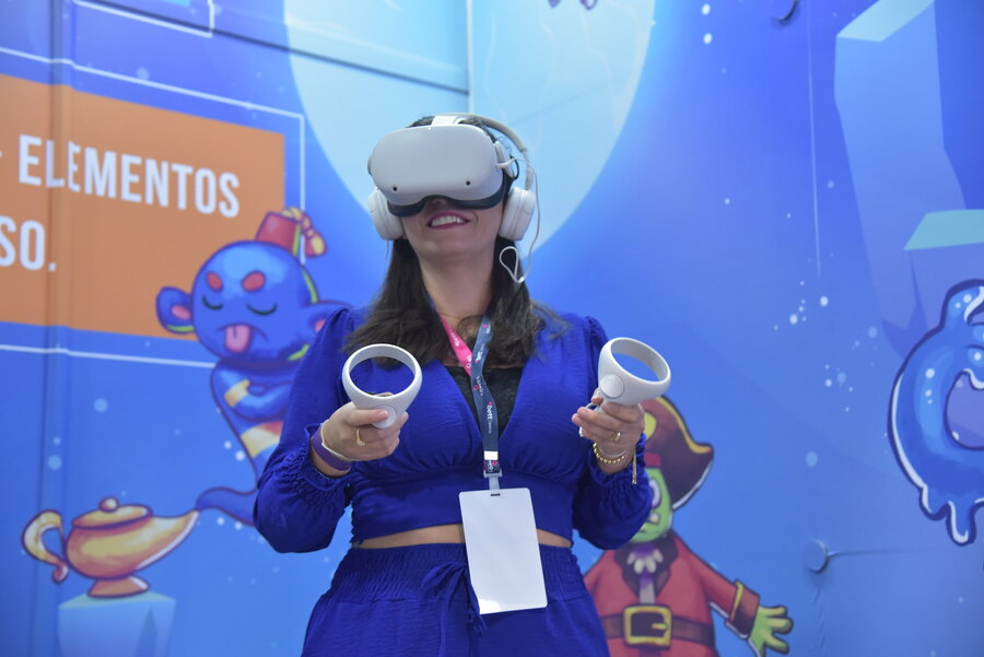 Metaverso e inteligência artifical serão assuntos preponderantes na Bett Brasil 2023 | © Bett Metaverso e inteligência artifical serão assuntos preponderantes na Bett Brasil 2023 | © Bett