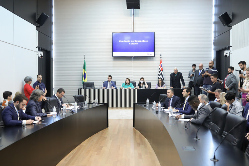 Reunião da Comissão de Cultura e Educação da Alesp | © Bruna Sampaio/Alesp Reunião da Comissão de Cultura e Educação da Alesp | © Bruna Sampaio/Alesp