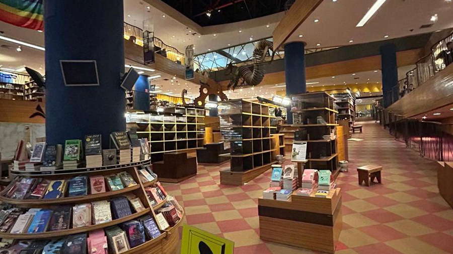 Livraria Cultura do Conjunto Nacional no dia 28/06; portas fechadas
