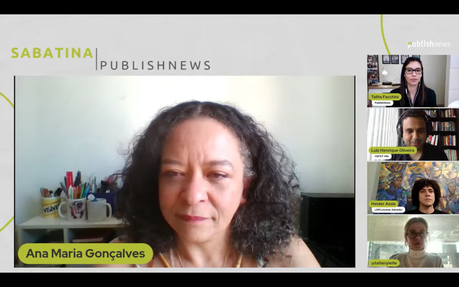 Ana Maria Gonçalves foi convidada da Sabatina PublishNews; veja a entrevista na íntegra Ana Maria Gonçalves foi convidada da Sabatina PublishNews; veja a entrevista na íntegra