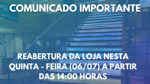 Imagem divulgada pela Livraria Cultura