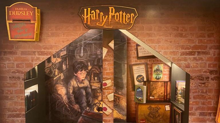 Detalhe do Espaço Harry Potter na Janela Livraria do Shopping da Gávea | © Rocco