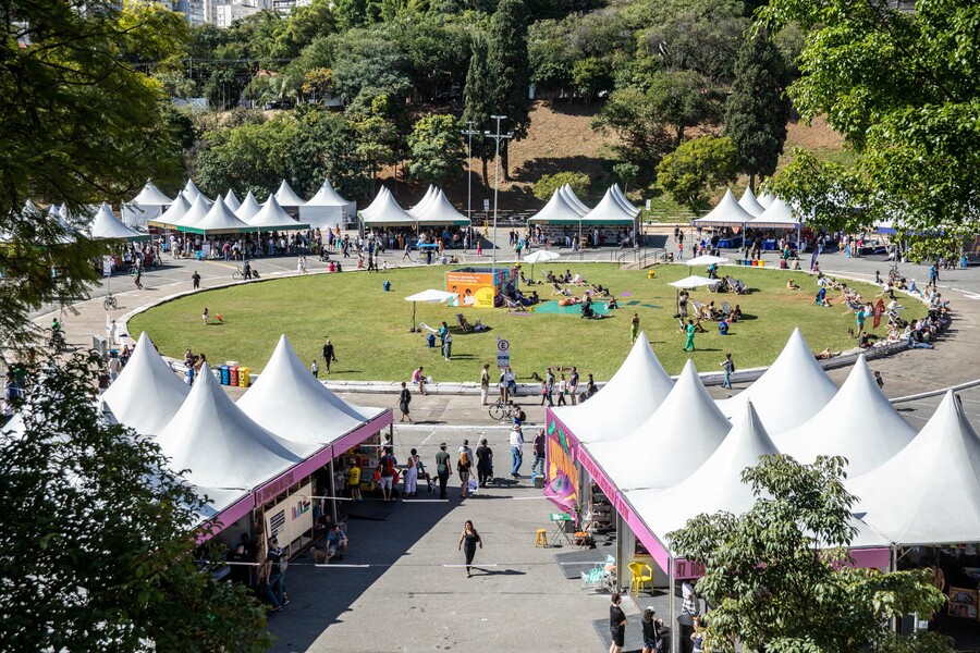 Em 2023, A Feira do Livro recebeu cerca de 35 mil pessoas | © Gabriel Guarany