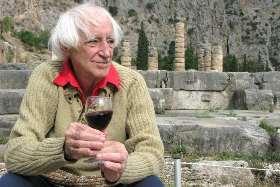 Zé Celso na Grécia, no documentário 'Evoé', em 2009 | © Tadeu Jungle