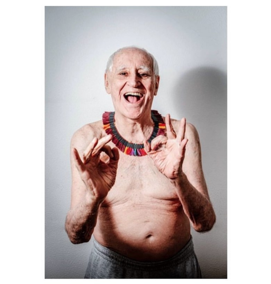 Foto publicada no Instagram do Teatro Oficina nesta quinta-feira (6); Zé Celso Foto publicada no Instagram do Teatro Oficina nesta quinta-feira (6); Zé Celso