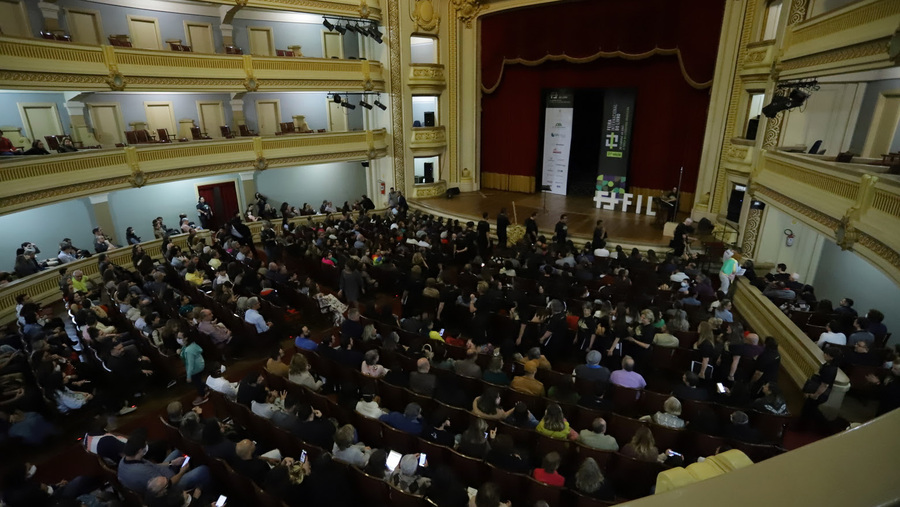 Theatro Pedro II é um dos palcos da Feira Internacional do Livro de Ribeirão Preto | © FIL Theatro Pedro II é um dos palcos da Feira Internacional do Livro de Ribeirão Preto | © FIL