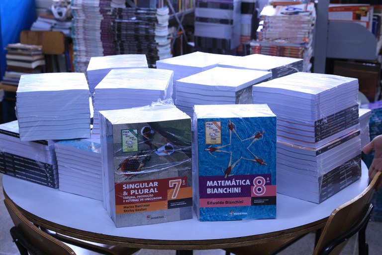 Livros didáticos do PNLD 2024 devem ser escolhidos pelas redes de ensino nos próximos dias | © Ascom/FNDE