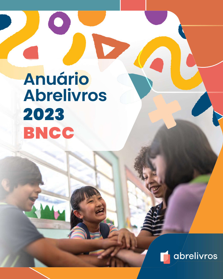 Capa do Anuário Abrelivros 2023 | © Abrelivros Capa do Anuário Abrelivros 2023 | © Abrelivros