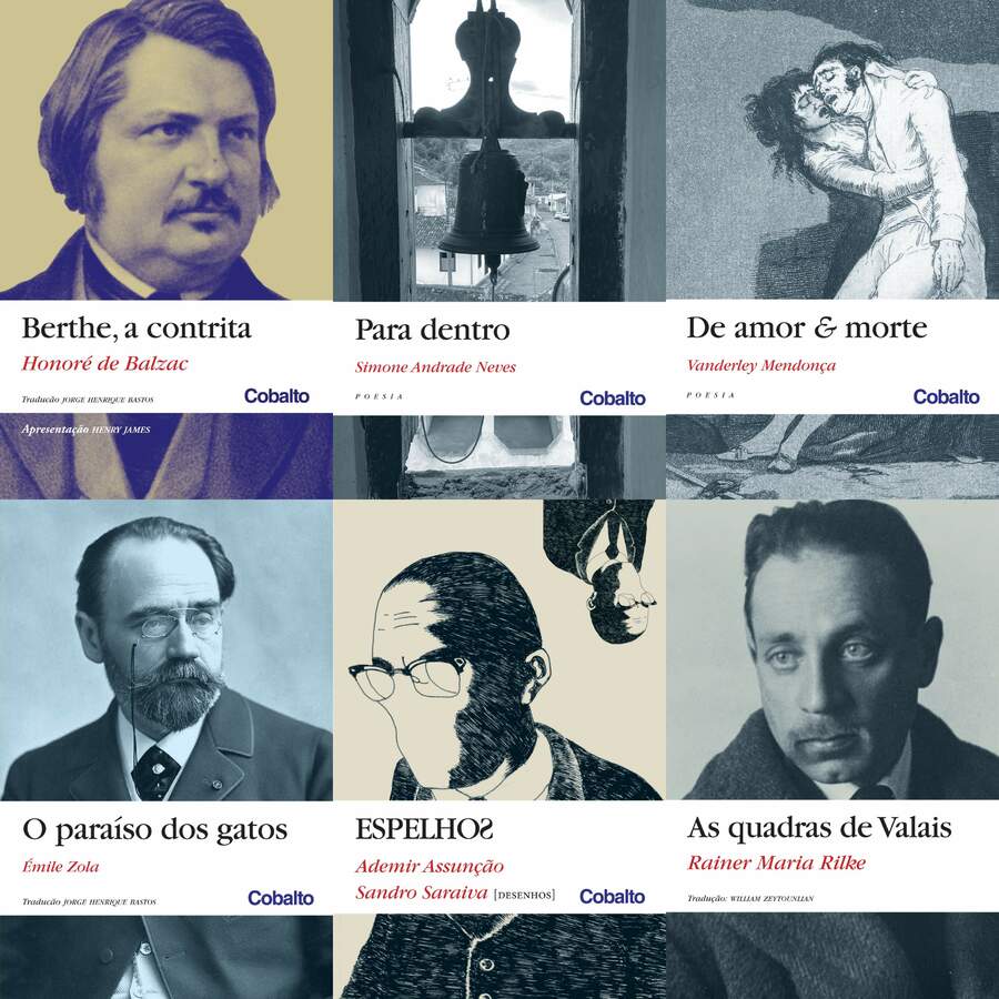 Primeira leva de livros do novo selo Cobalto Primeira leva de livros do novo selo Cobalto