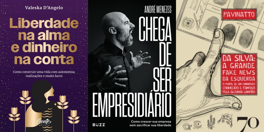 Novidades da semana na Lista de Mais Vendidos do PublishNews