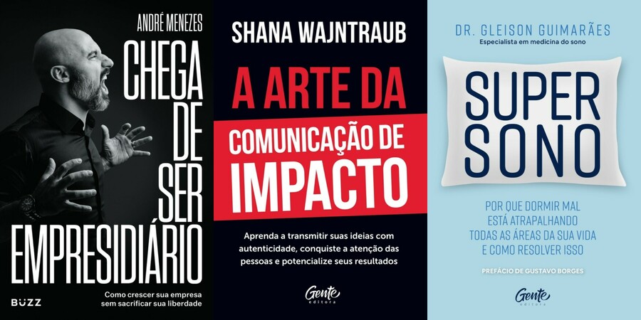 O top 3 da Lista de Mais Vendidos do PublishNews desta semana