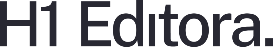 Novo monograma da H1 Editora | © H1 Editora