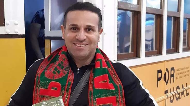 O escritor Ronaldo Andrade participa da comitiva brasileira da Feira de Frankfurt 2023 | © Arquivo pessoal