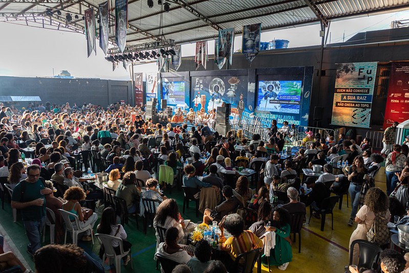 Anúncio da Flup em maio lotou galpão no Morro da Providência, onde a Festa será realizada | © Maurício Hora