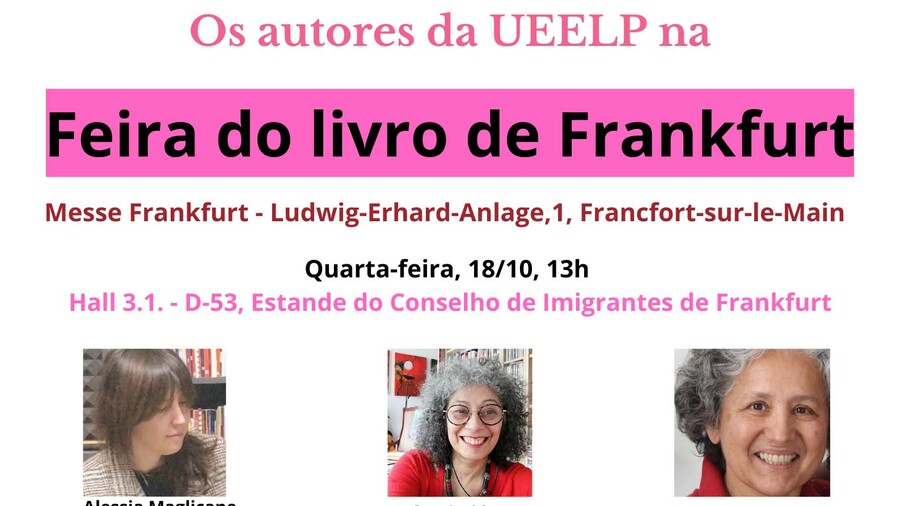 Autores brasileiros e lusófonos participam de evento na Feira de Frankfurt | © UEELP