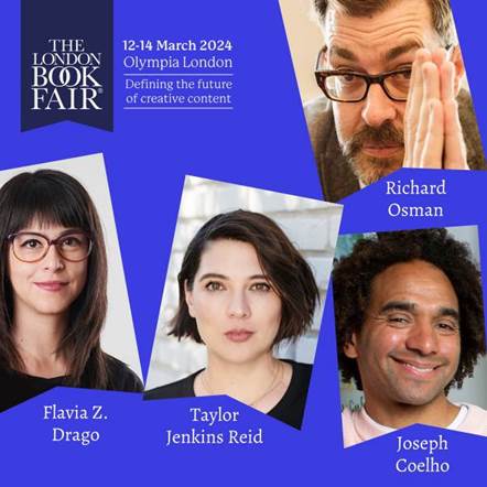 Programação do 'Authors of the day', da Feira do Livro de Londres | © LBF Programação do 'Authors of the day', da Feira do Livro de Londres | © LBF
