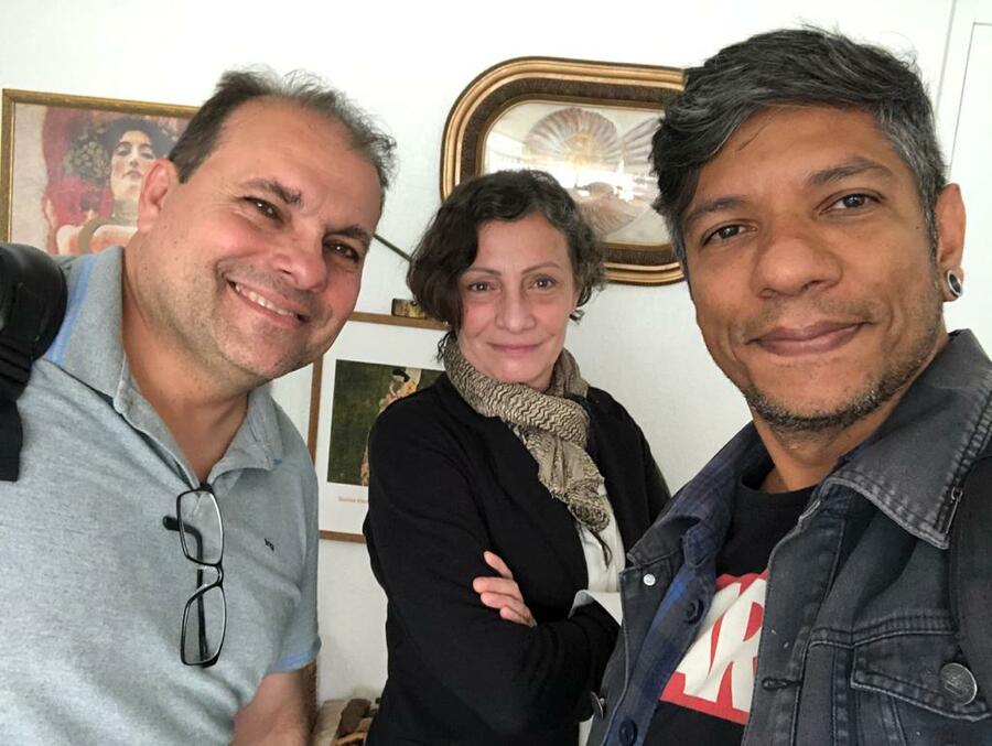 Marcos Linhares, Adriana Kortlandt e Marcelo Capucci | © Divulgação