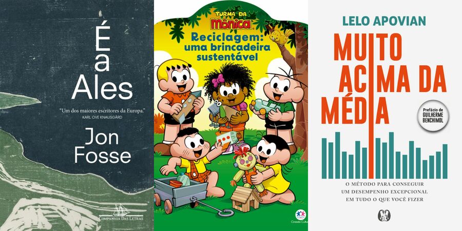 Novidades da semana em Ficção, Infantojuvenil, Negócios…