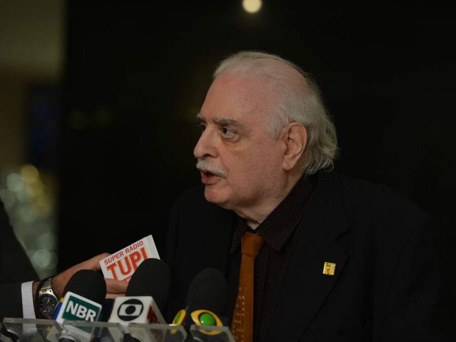 Augusto de Campos é o 'artista em destaque' da Flip 2023 | &copy; Valter Campanato/Agência Brasil