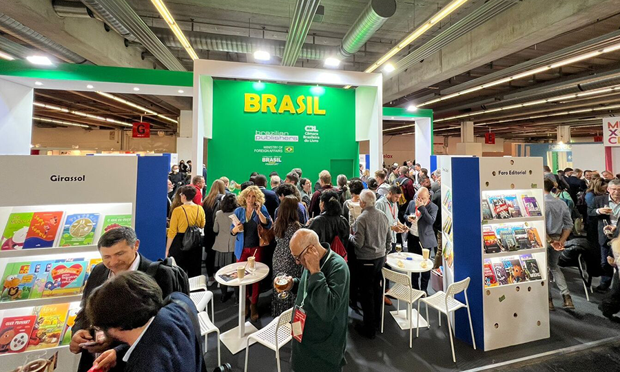 Estande brasileiro em Frankfurt promove a já tradicional