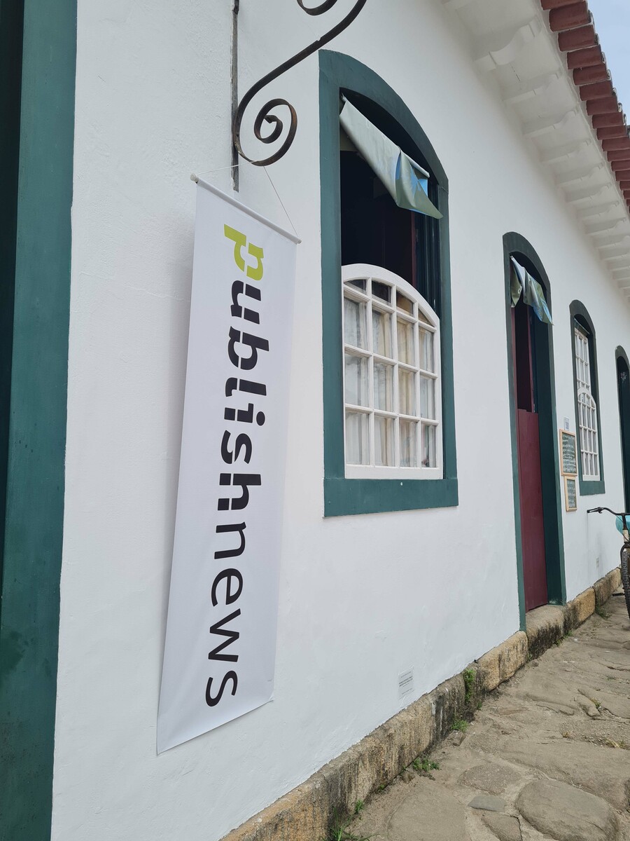 Casa PublishNews na Flip fica na Rua do Comércio, uma das principais vias do centro histórico de Paraty | © PublishNews