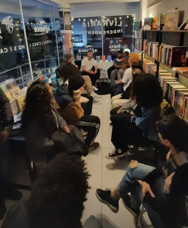 Evento na Livraria Nigra Koro Distro © Reprodução