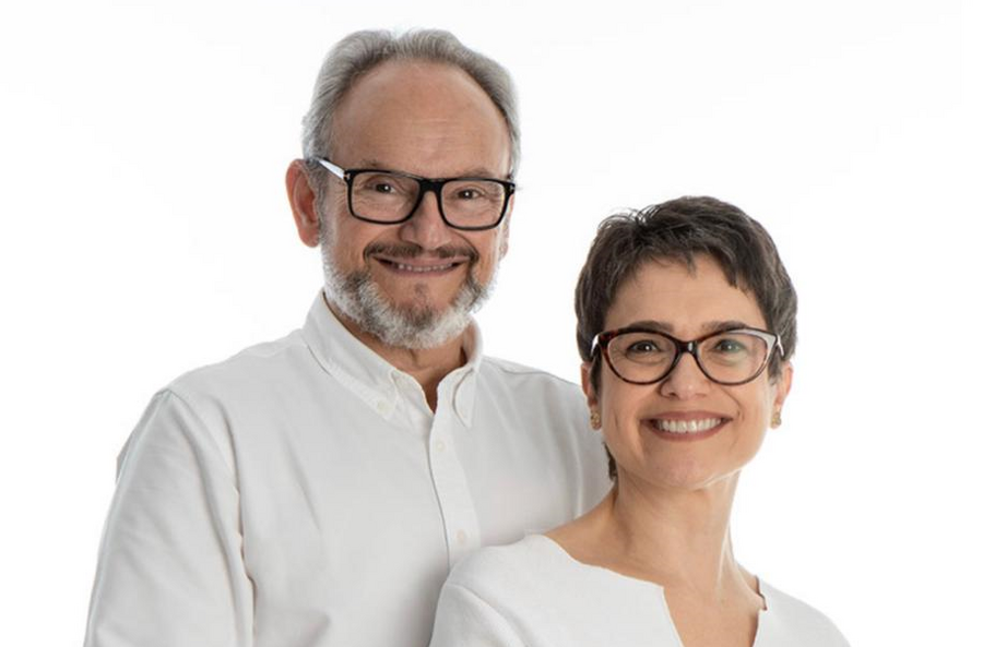 Ernesto Paglia e Sandra Annenberg | © Divulgação / CBL