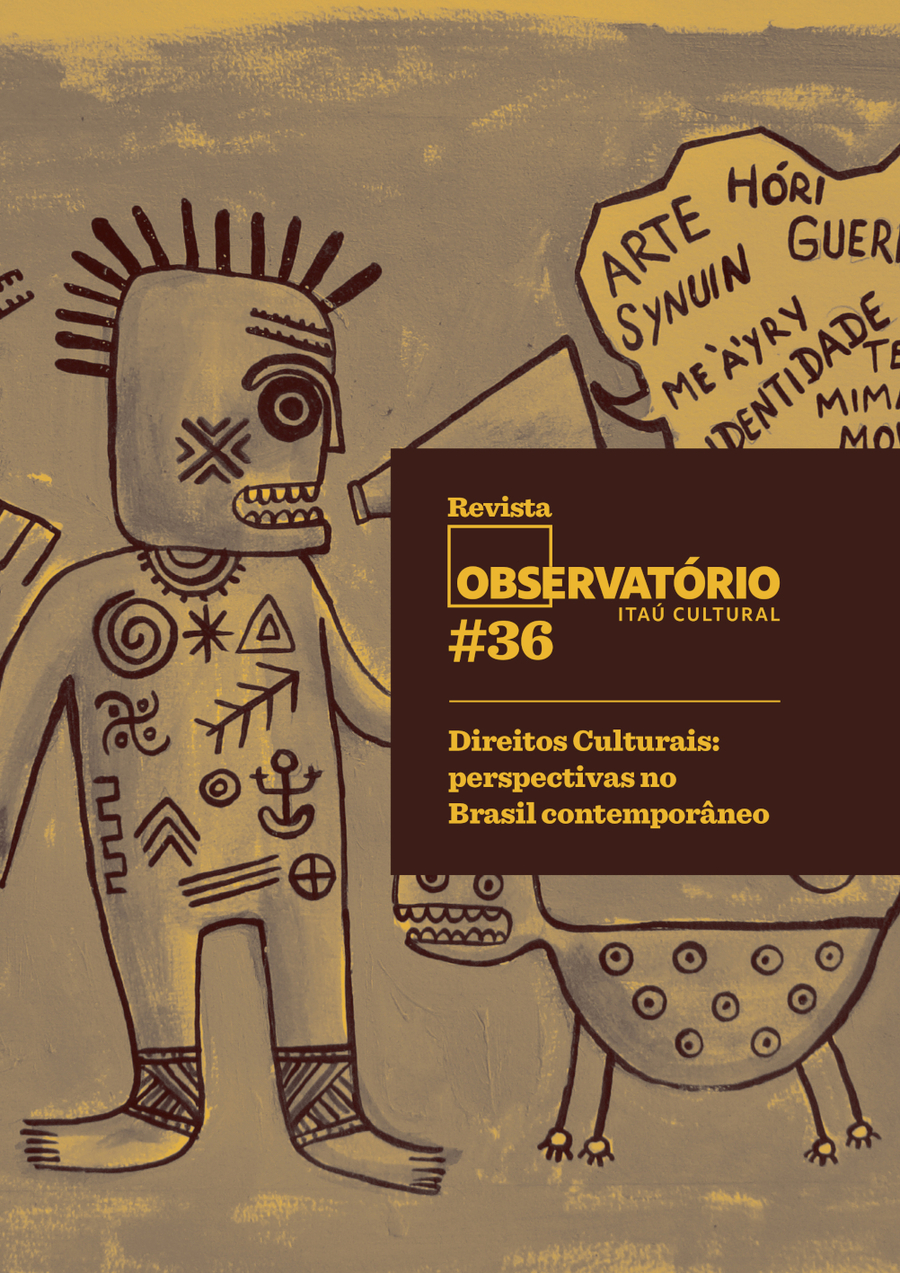 Capa da Revista Observatório #36, do Itaú Cultural Capa da Revista Observatório #36, do Itaú Cultural