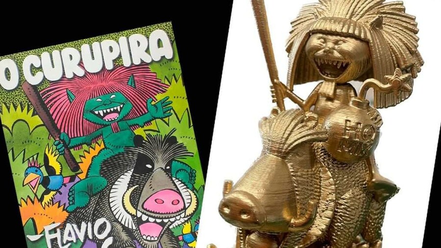 Curupira, o troféu mais cobiçado do quadrinho brasileiro | © HQMIX