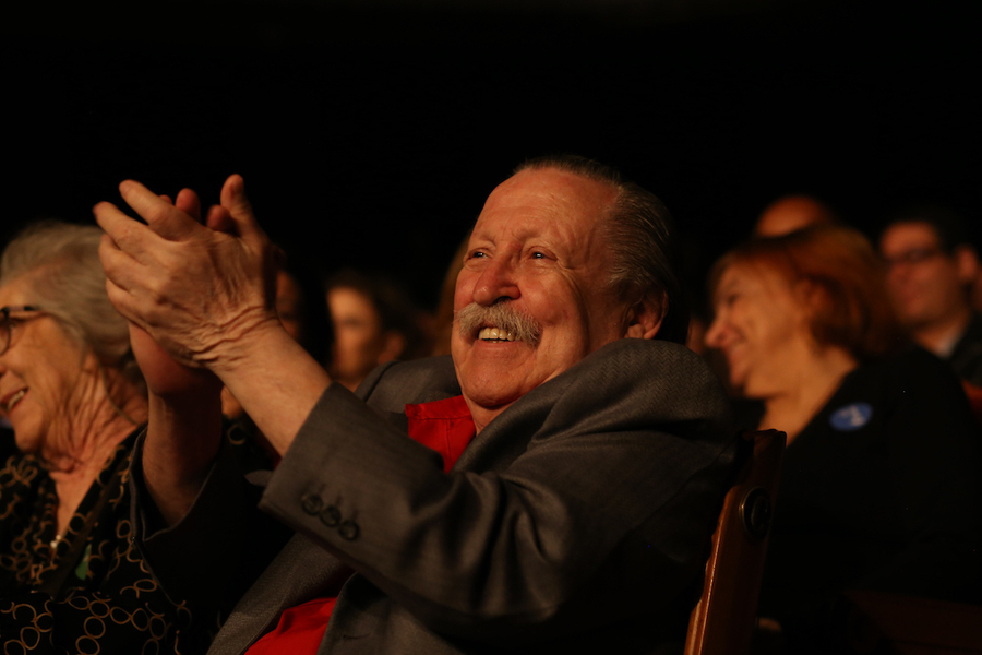 Pedro Bandeira, na cerimônia do Prêmio Jabuti 2023 | © CBL