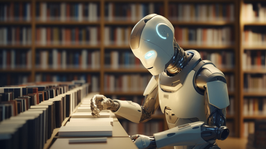 Como a inteligência artificial afeta o mercado editorial? Discussão tomou corpo no PN em 2023 | © Freepik Como a inteligência artificial afeta o mercado editorial? Discussão tomou corpo no PN em 2023 | © Freepik