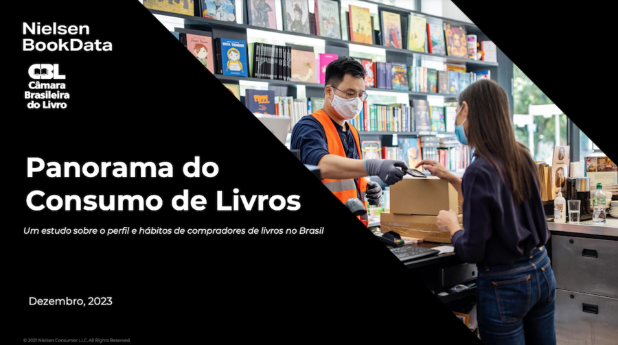 Pesquisa inédita mapeou o consumo de livros no Brasil | © CBL/Nielsen