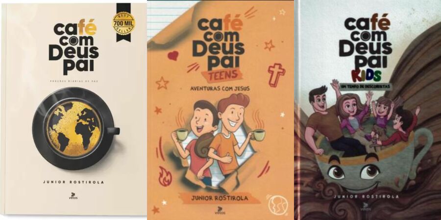 Versões de 'Café com Deus pai' na Lista de Mais Vendidos
