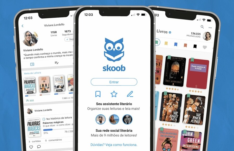 Skoob completa 15 anos de existência em 2024 | © Skoob