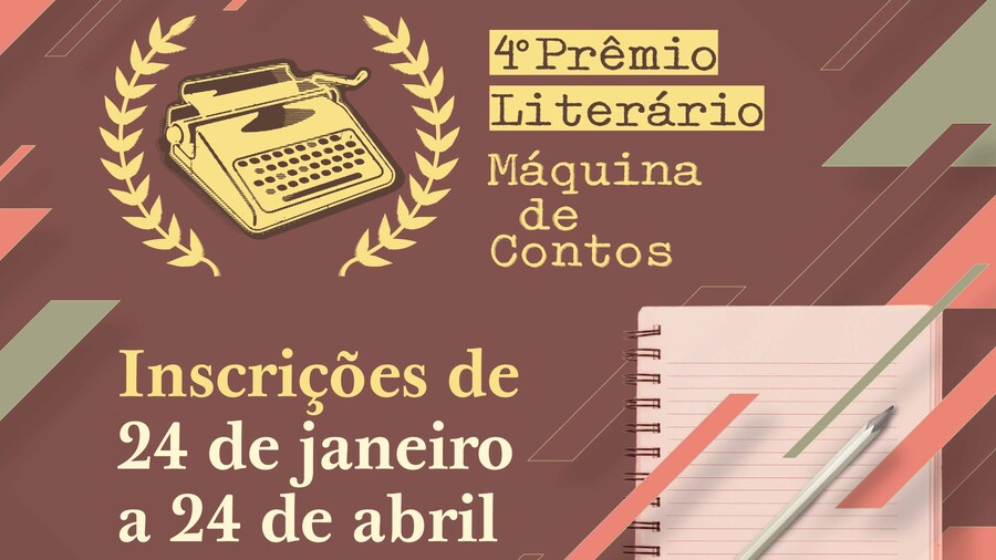Premiação tem valor financeiro e publicação de um volume de contos