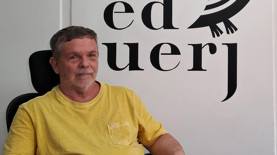 O novo editor-executivo da EdUERJ, Gustavo Bernardo Krause | © EdUERJ