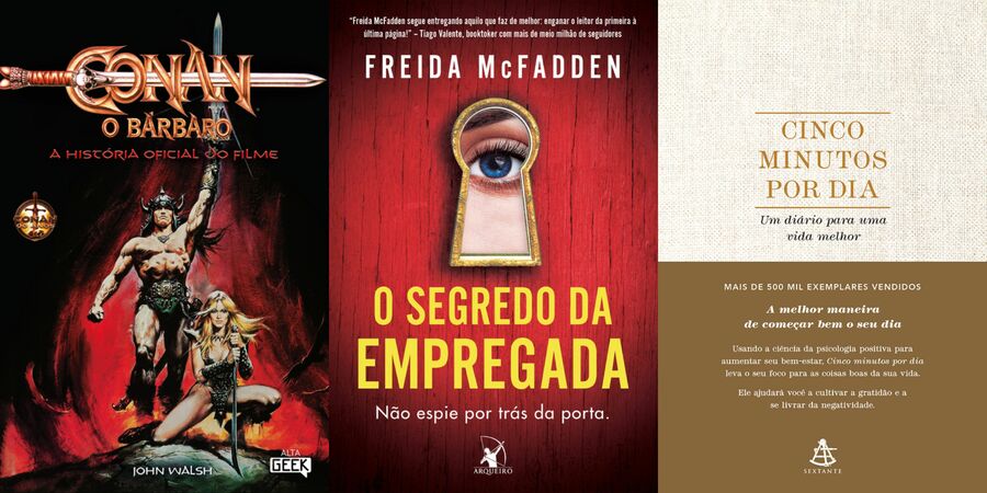 As novidades da Lista de Mais Vendidos da semana As novidades da Lista de Mais Vendidos da semana