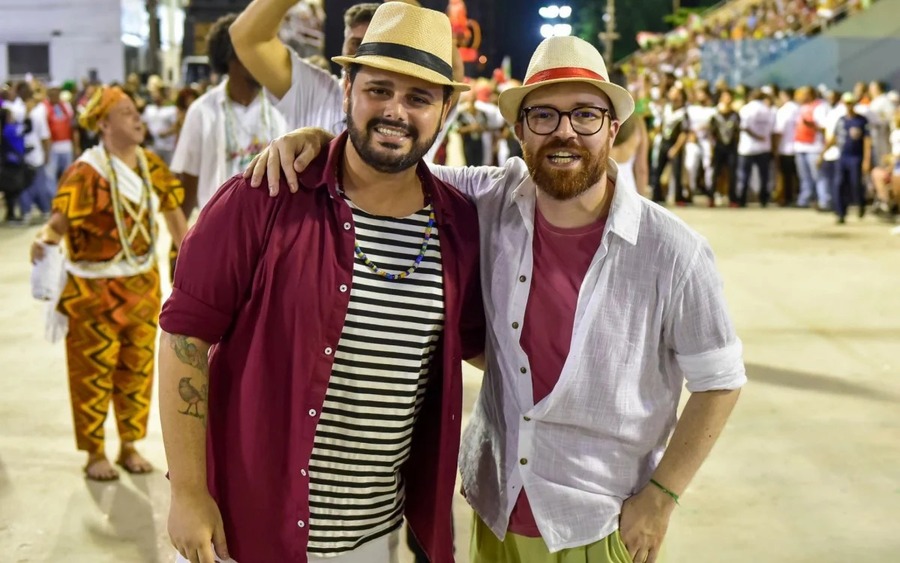 Gabriel Haddad e Leonardo Bora © Eduardo Hollanda