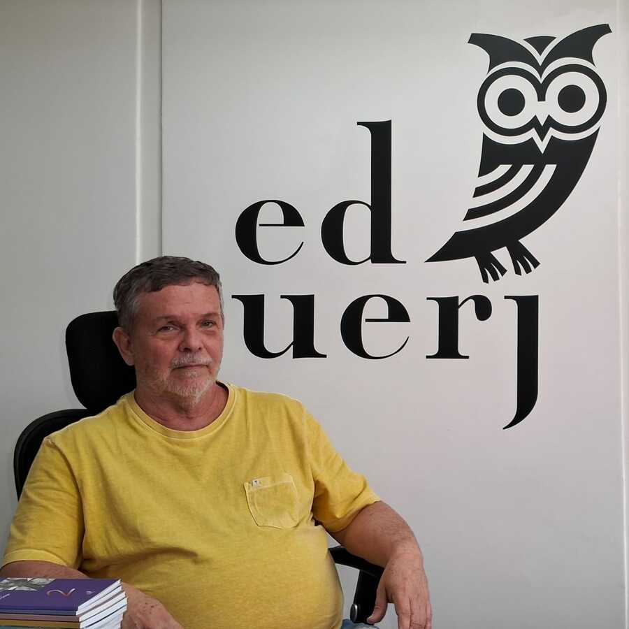 O novo editor-executivo da EdUERJ, Gustavo Bernardo Krause | © EdUERJ