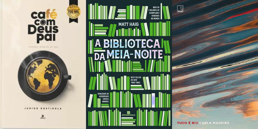 O pódio de Natal da Lista de Mais Vendidos do PublishNews de 2023 O pódio de Natal da Lista de Mais Vendidos do PublishNews de 2023