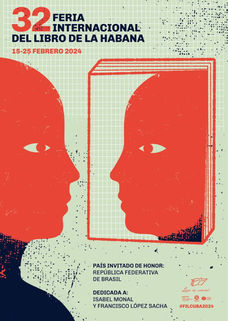Cartaz da 32ª Feira Internacional do Livro de Havana Cartaz da 32ª Feira Internacional do Livro de Havana