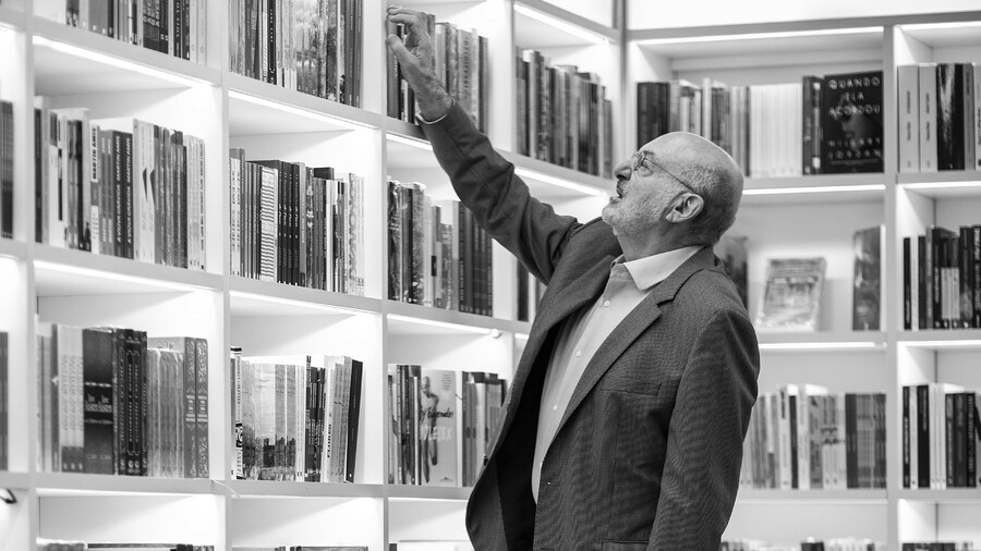 Pedro Herz em imagem do livro