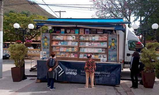 Livraria Unesp móvel © Divulgação