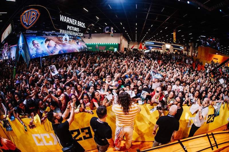 Público durante a participação de Jason Momoa na CCXP23; evento reuniu mais de 280 mil pessoas | © Oxidany | I Hate Flash Público durante a participação de Jason Momoa na CCXP23; evento reuniu mais de 280 mil pessoas | © Oxidany | I Hate Flash