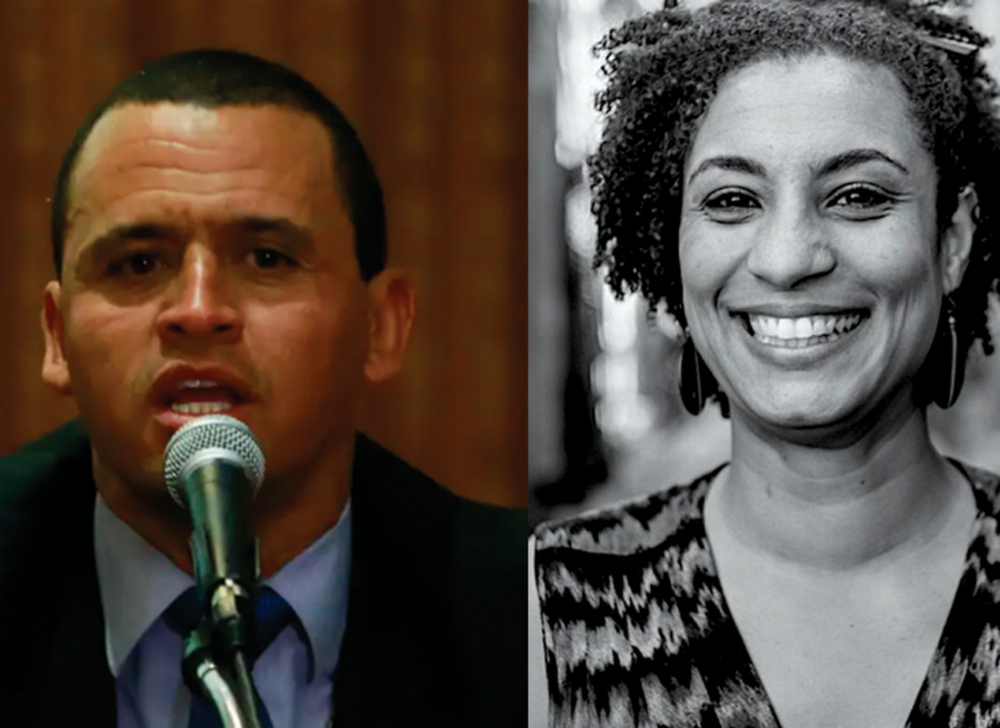 Delegado Giniton Lages e a vereadora Marielle Franco © Tomaz Silva - Agência Brasil / Divulgação